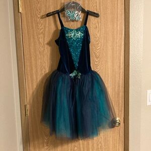 A ballet costume completely unused